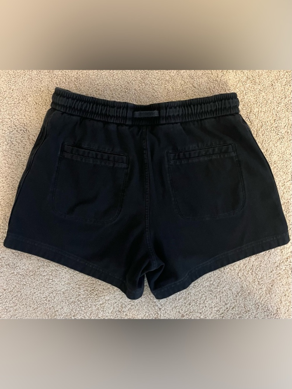 Athleta Utility Cotton Pull On Shorts - Picture 2 of 3